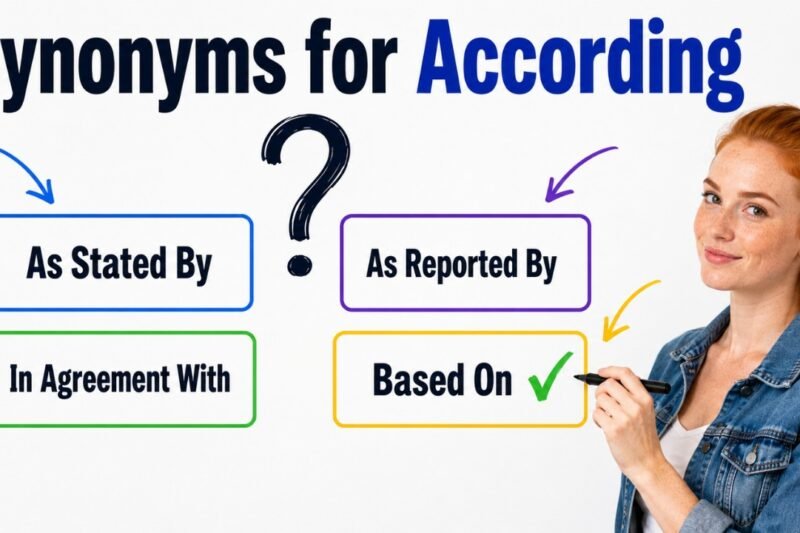 38+ Synonyms for According: Meaning, Examples & Best Uses