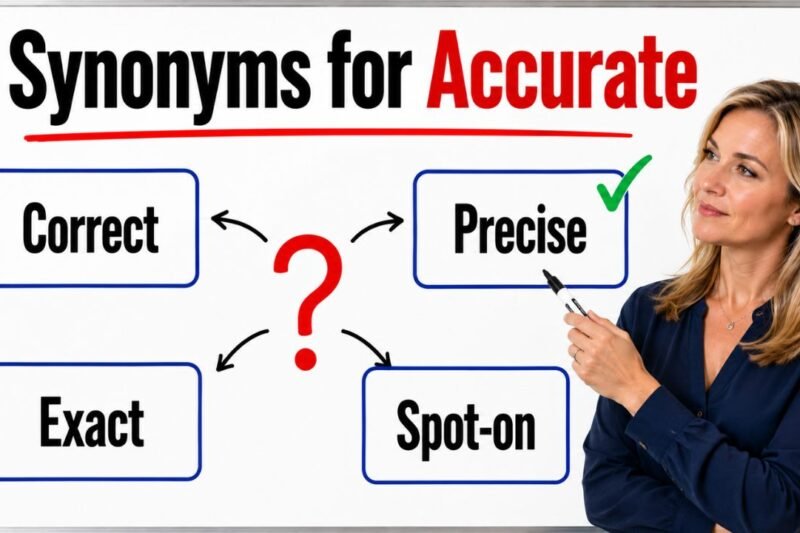 40+ Synonyms for Accurate: Meanings, Uses & Word Choices