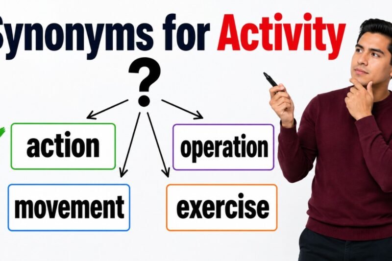 30+ Synonyms for Activity: Strong Word Choices & Examples