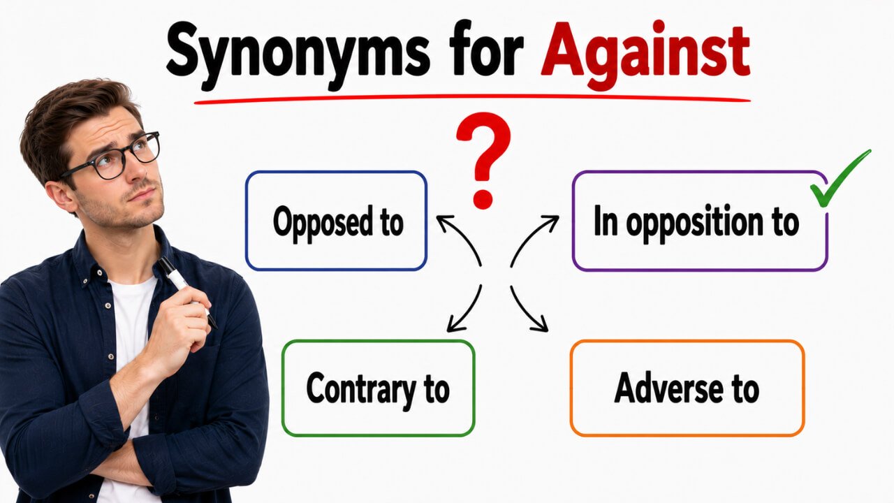 synonyms for against