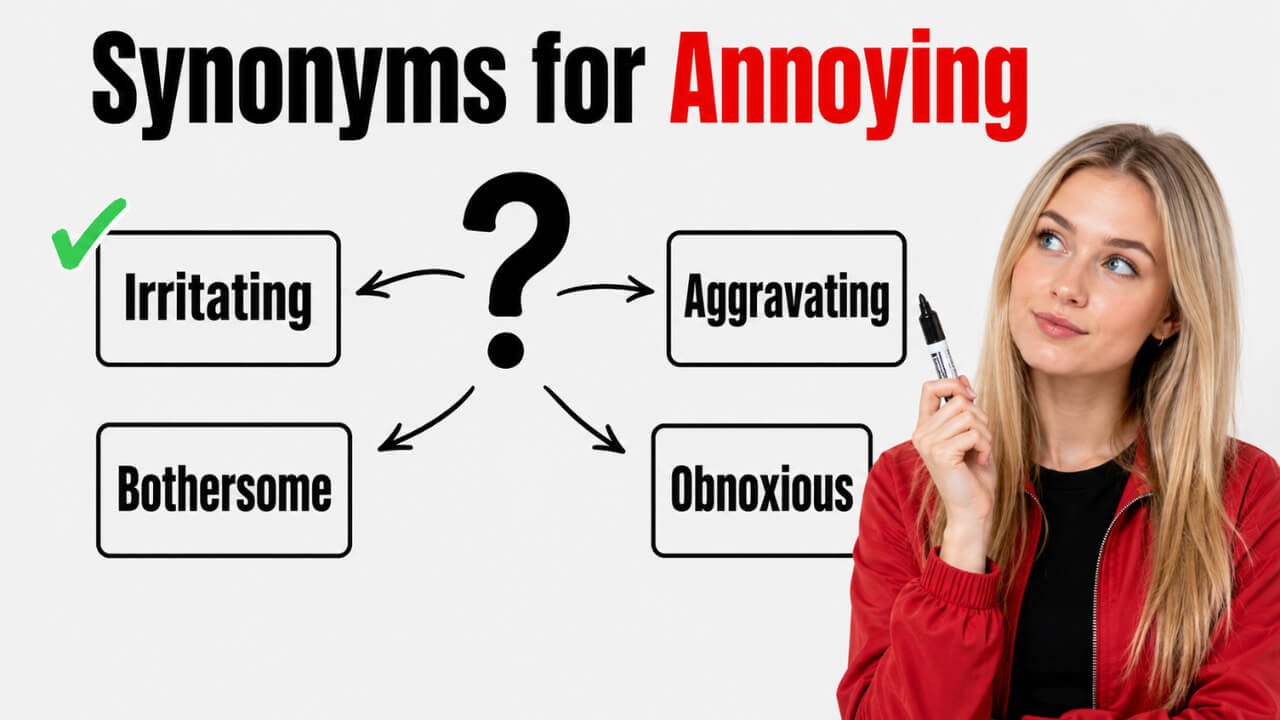 synonyms for annoying