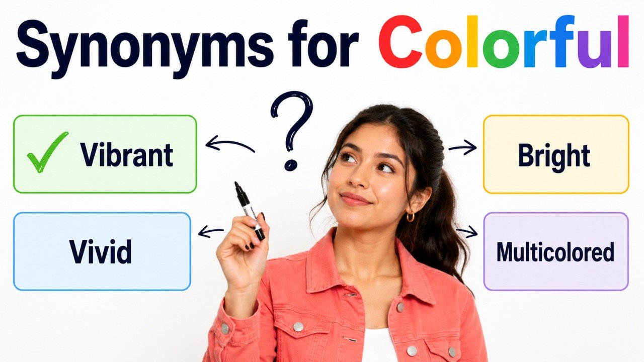 synonyms for colorful