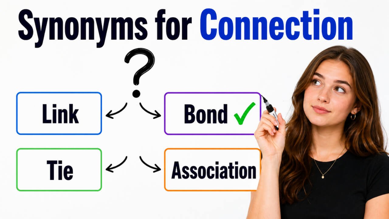 synonyms for connection