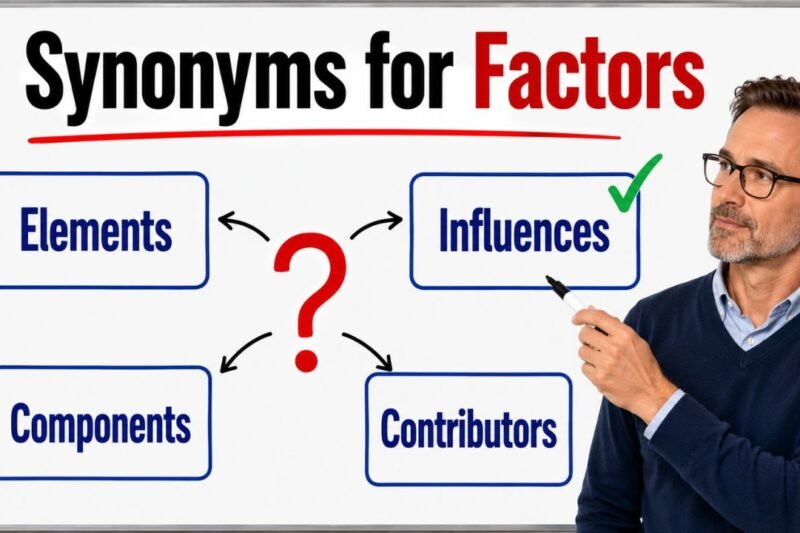 46+ Synonyms for Factor: Meanings, Uses & Word Choices