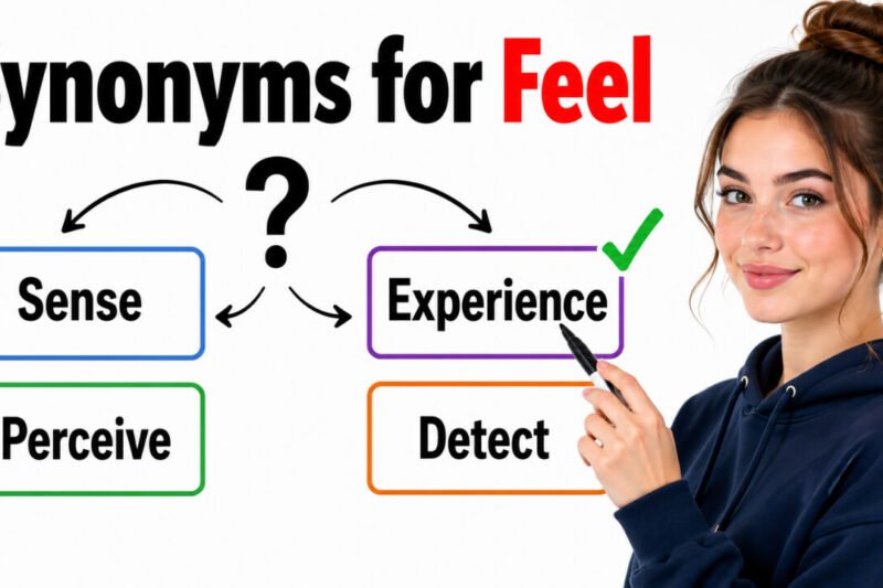 35+ Synonyms for Feel: Meanings, Context & Clear Examples