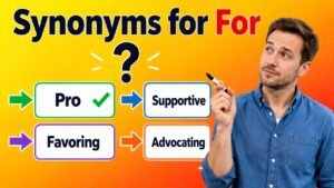 synonyms for for