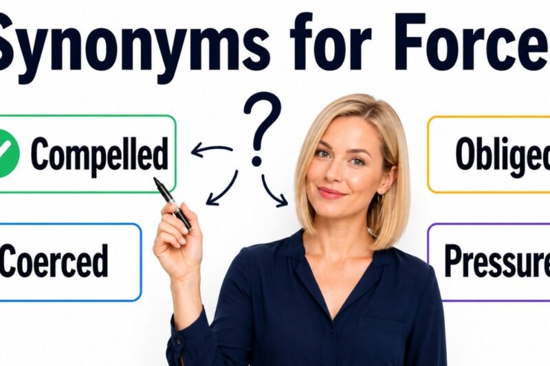 30+ Synonyms for Forced:  Meanings, Context & Clear Examples