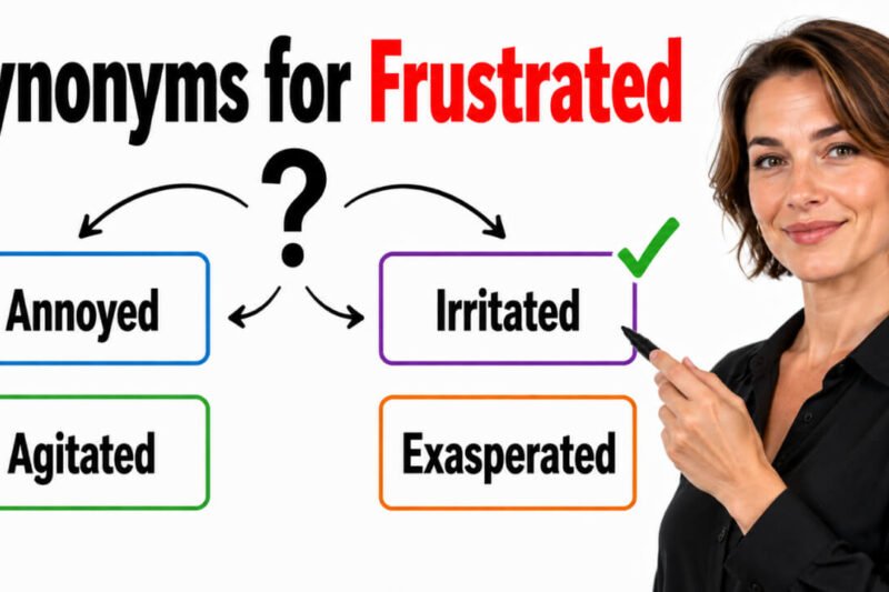 40+ Synonyms for Frustrated: Strong Word Choices & Examples