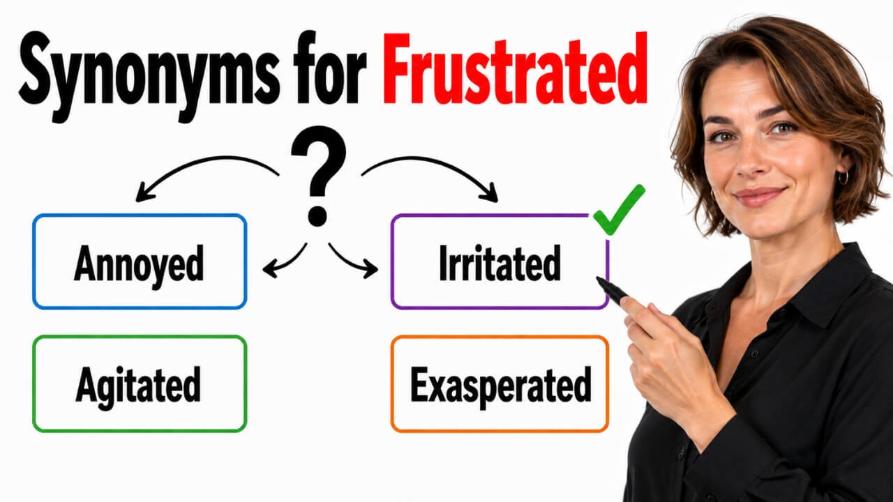 synonyms for frustrated