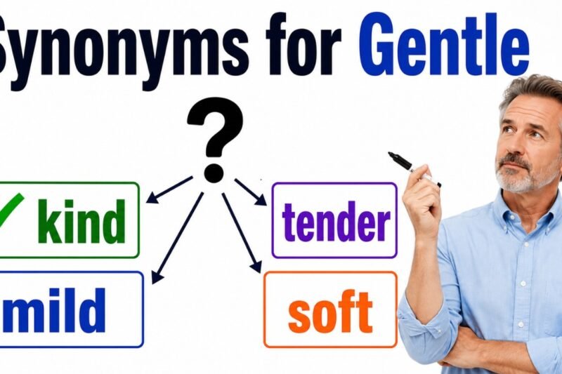 38+ Synonyms for Gentle: Meanings, Uses & Word Choices