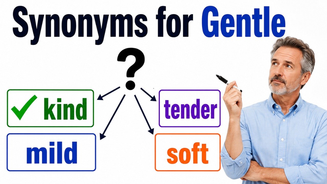 Synonyms for Gentle