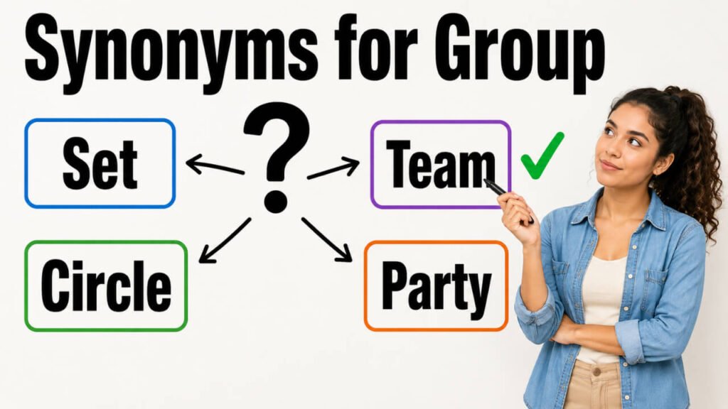 synonyms for group