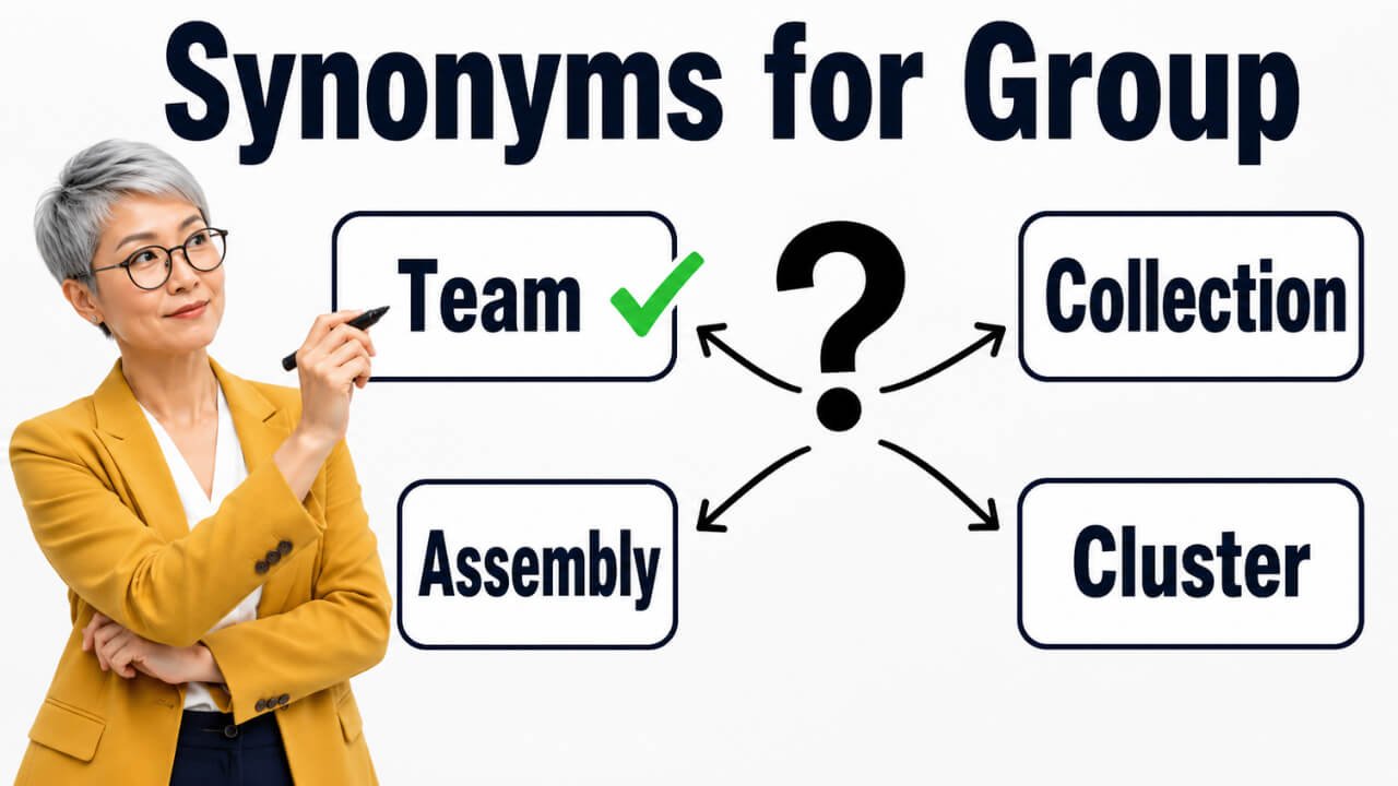 synonyms for group