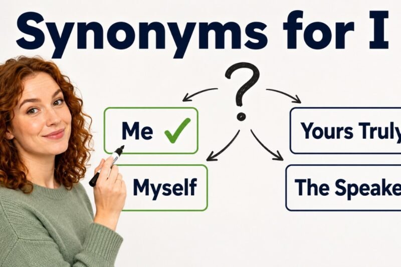 36+ Synonyms for I: Usage, Context & Examples