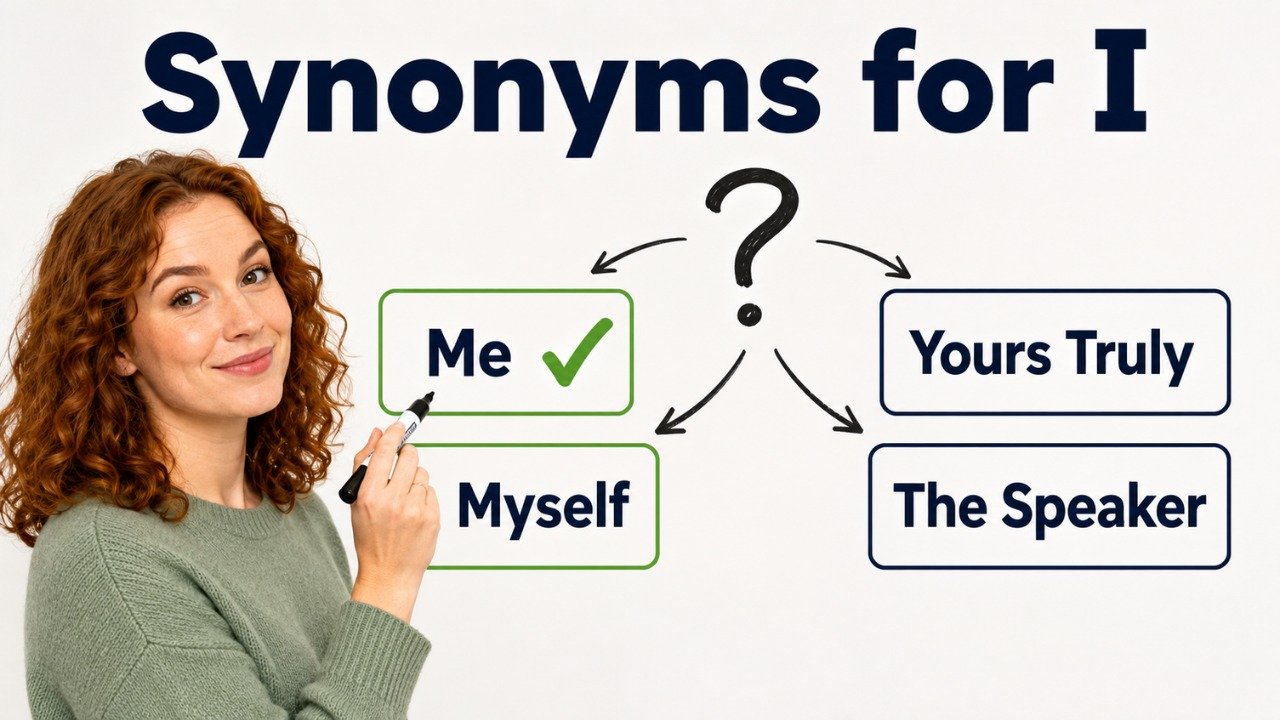 synonyms for i