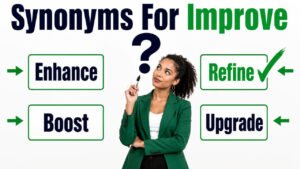 synonyms for improve