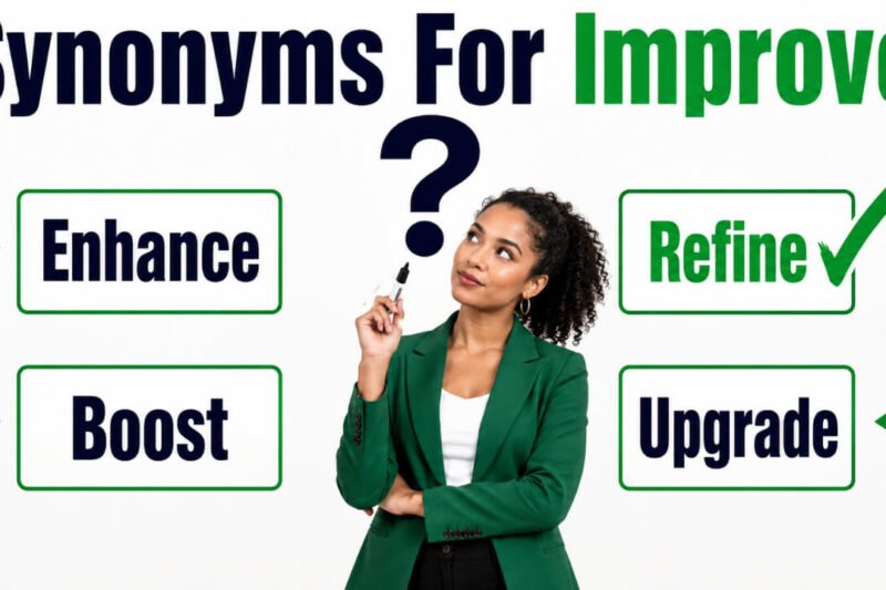 43+ Synonyms for Improve with Meanings & Examples