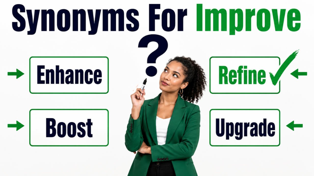 synonyms for improve