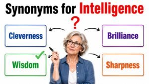 synonyms for intelligence