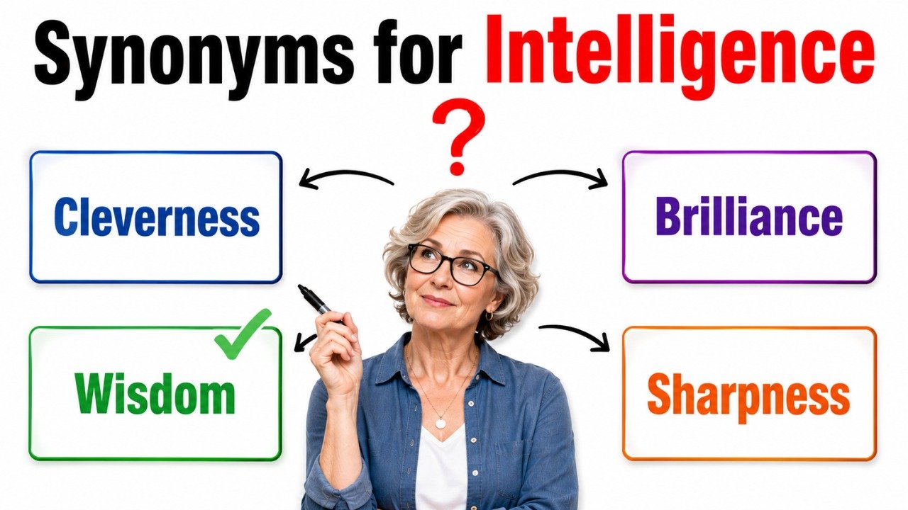 synonyms for intelligence