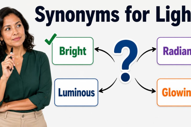 34+ Synonyms for Light: Strong Word Choices & Examples