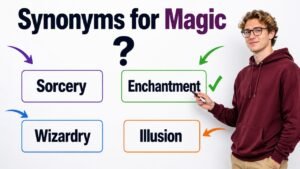 synonyms for magic