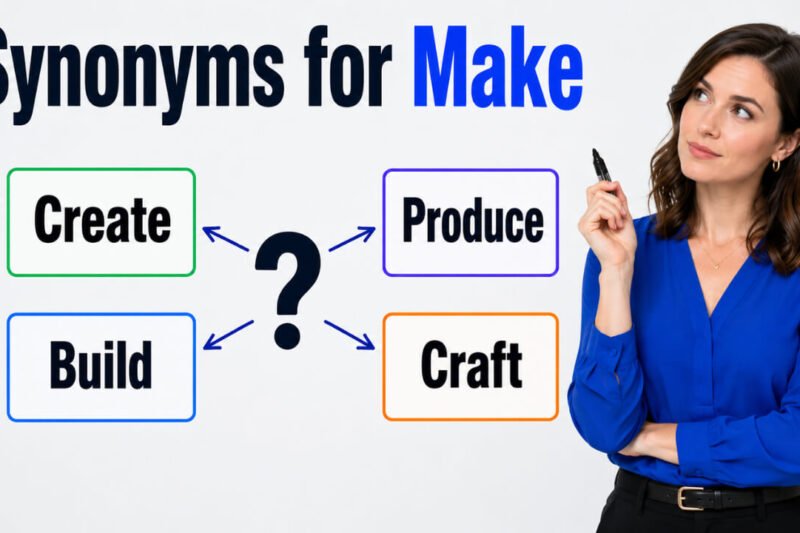 48+ Synonyms for Make: Usage, Context & Examples