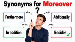 Synonyms for Moreover