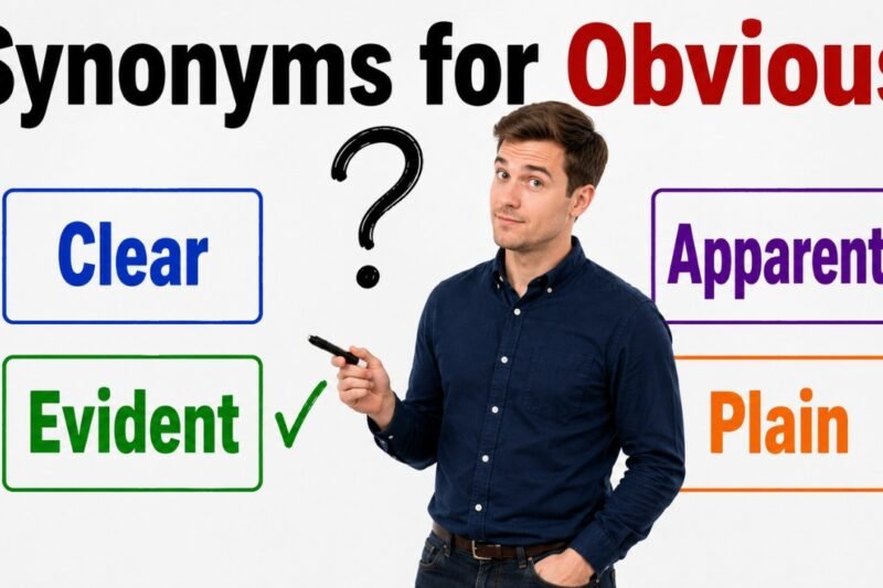 30+ Synonyms for Obvious: Meanings, Context & Clear Examples