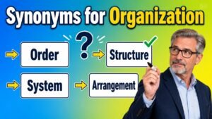 synonyms for organization
