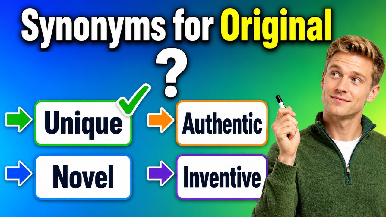 synonyms for original