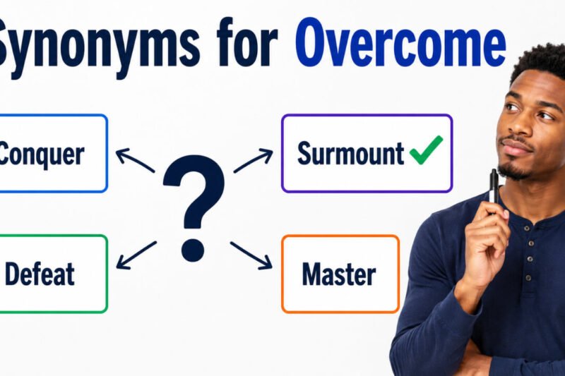 30+ Synonyms for Overcome: Meaning, Examples & Best Uses