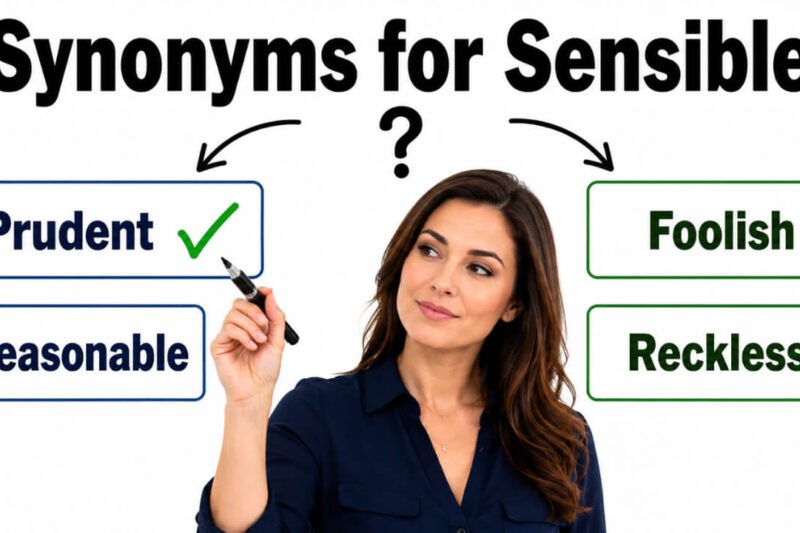 45+ Synonyms for Sensible: Context, Usage & Clear Examples