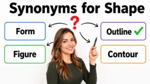 synonyms for shape