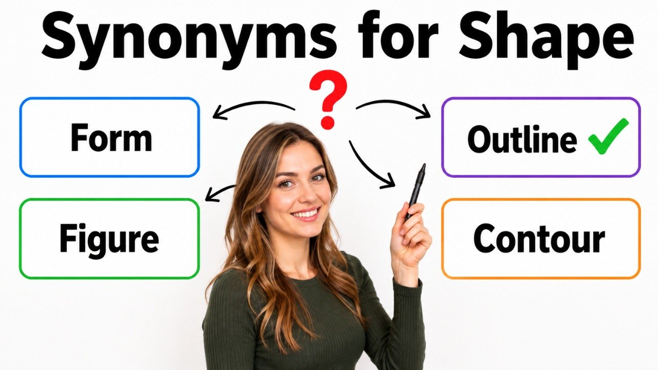 synonyms for shape