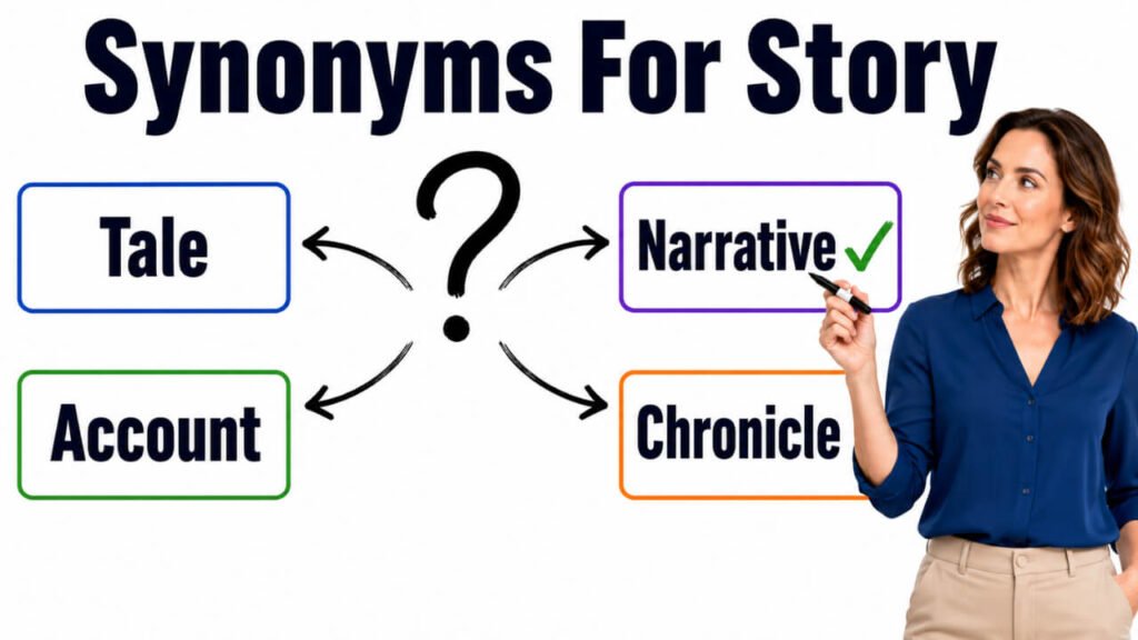 synonyms for story