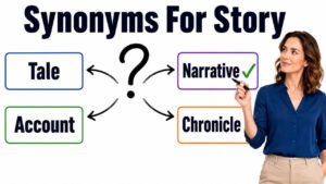 synonyms for story