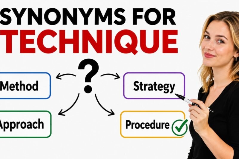 40+ Synonyms for Technique: Usage, Context & Examples