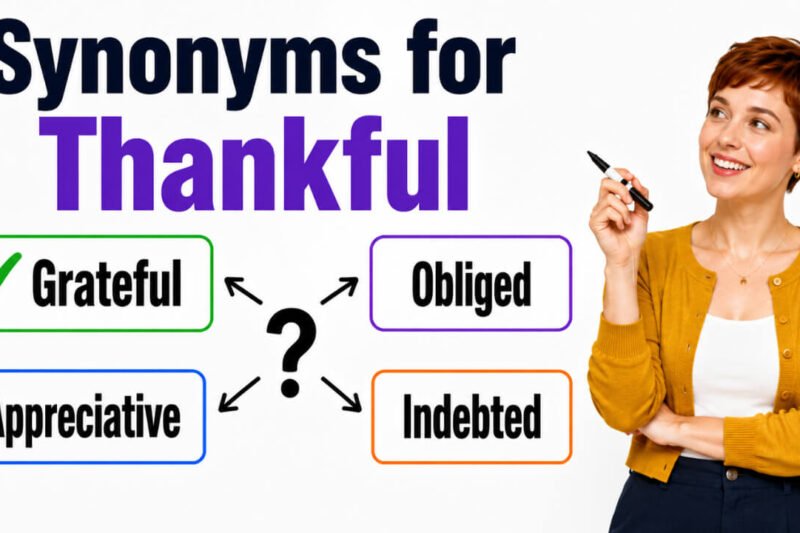 40+ Synonyms for Thankful: Meanings, Uses & Word Choices