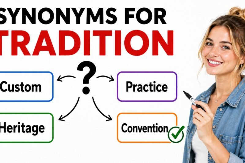 45+ Synonyms for Tradition: Strong Word Choices & Examples