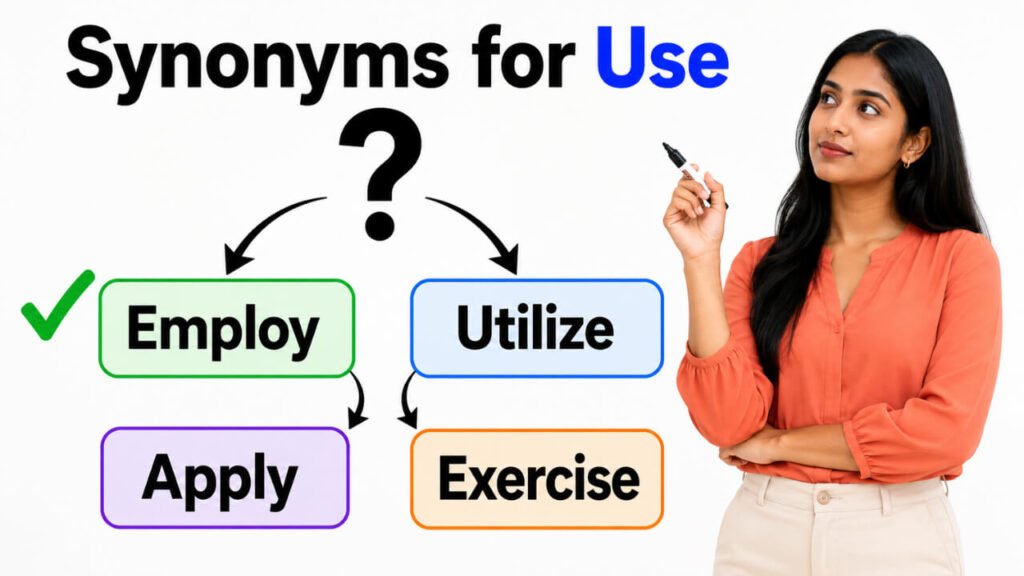 synonyms for use