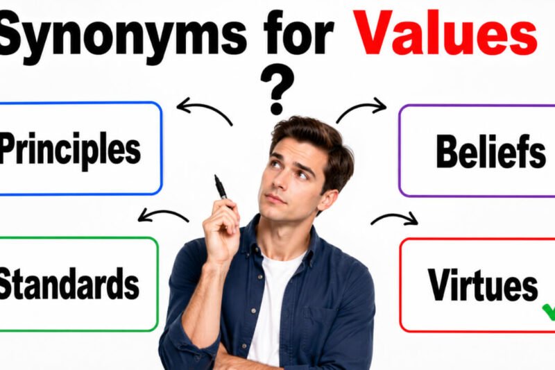 46+ Synonyms for Values: Strong Word Choices & Examples