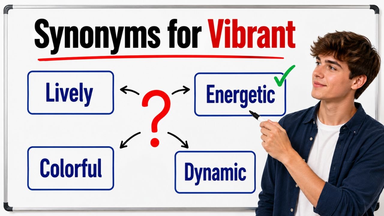 synonyms for vibrant