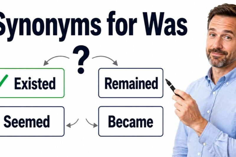 38+ Synonyms for Was: Meanings, Uses & Word Choices