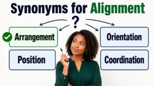 synonyms for alignment