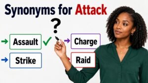 synonyms for attack