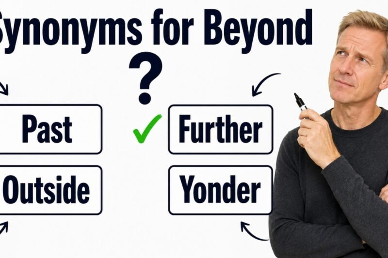 40+ Synonyms for Beyond: Meanings, Uses & Word Choices