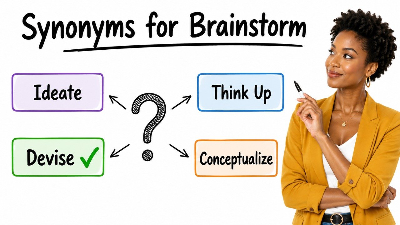 synonyms for brainstorm