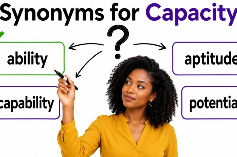40+ Synonyms for Capacity: Meaning, Examples & Best Uses