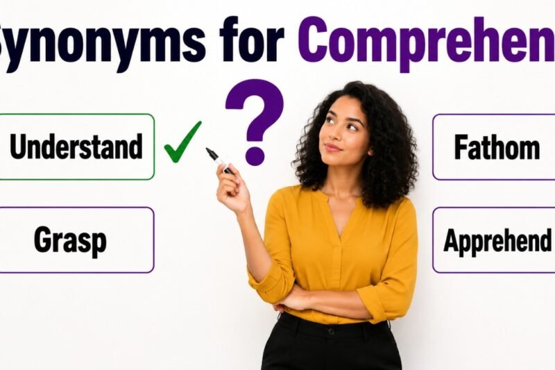 34+ Synonyms for Comprehend: Meanings, Uses & Word Choices